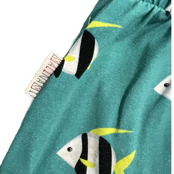 Malinami Sz 104 (4Y) Angelfish Fish Shirt & Shorts Set - Picture 6 of 8